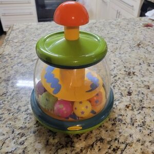 Infantino Spin and Play Activity Toy - Green, Orange, Yellow VTG